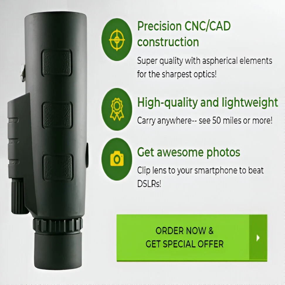 Monocular Telescope with Tripod and Phone Holder - Image 7