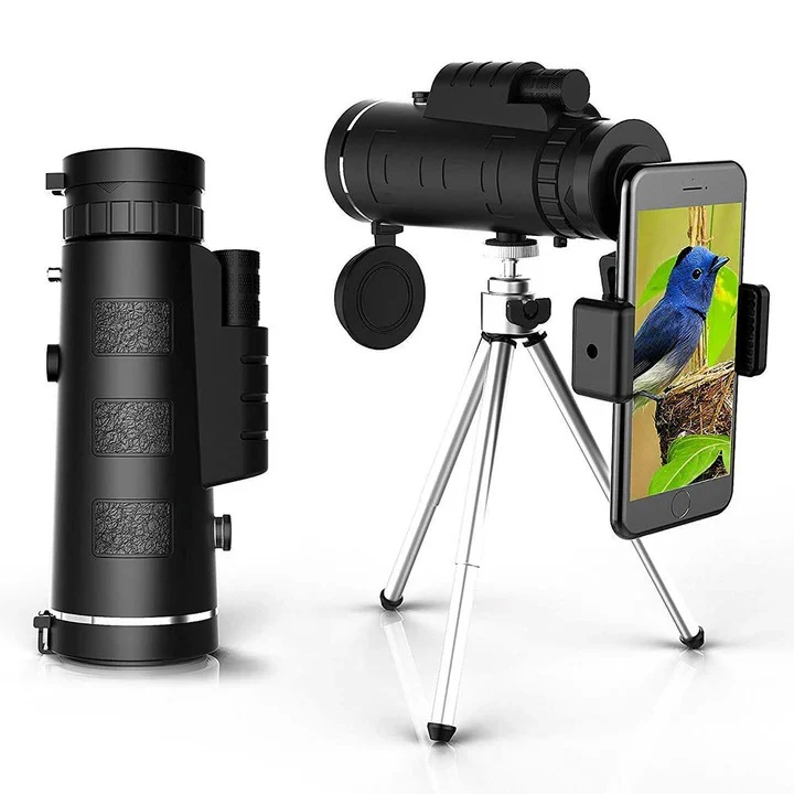 Monocular Telescope with Tripod and Phone Holder - Image 9