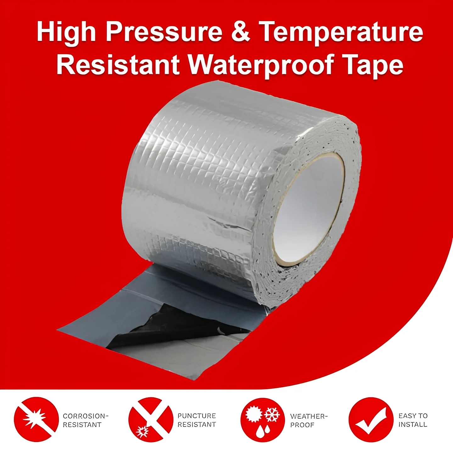 Waterproof Repair Tape, High Pressure and Heat Resistant - Image 3