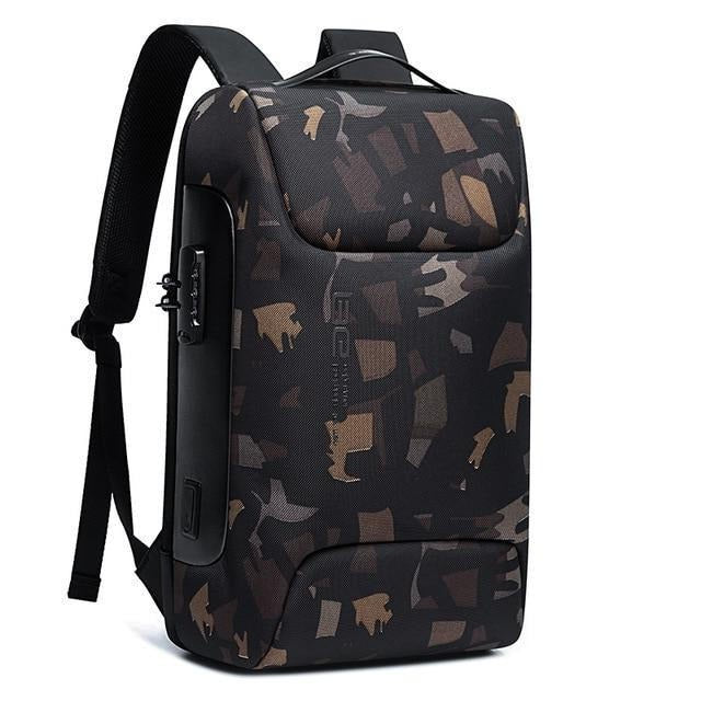 Waterproof Travel Backpack with Anti Theft Security Pockets - Image 2