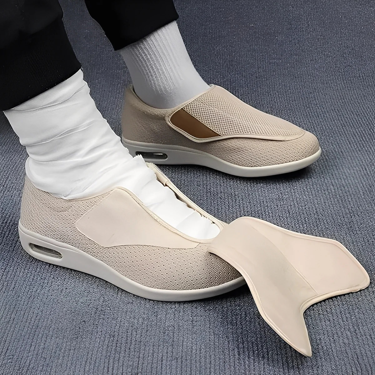 Zero Drop Wide Toe Box Shoes with Lace Up Closure