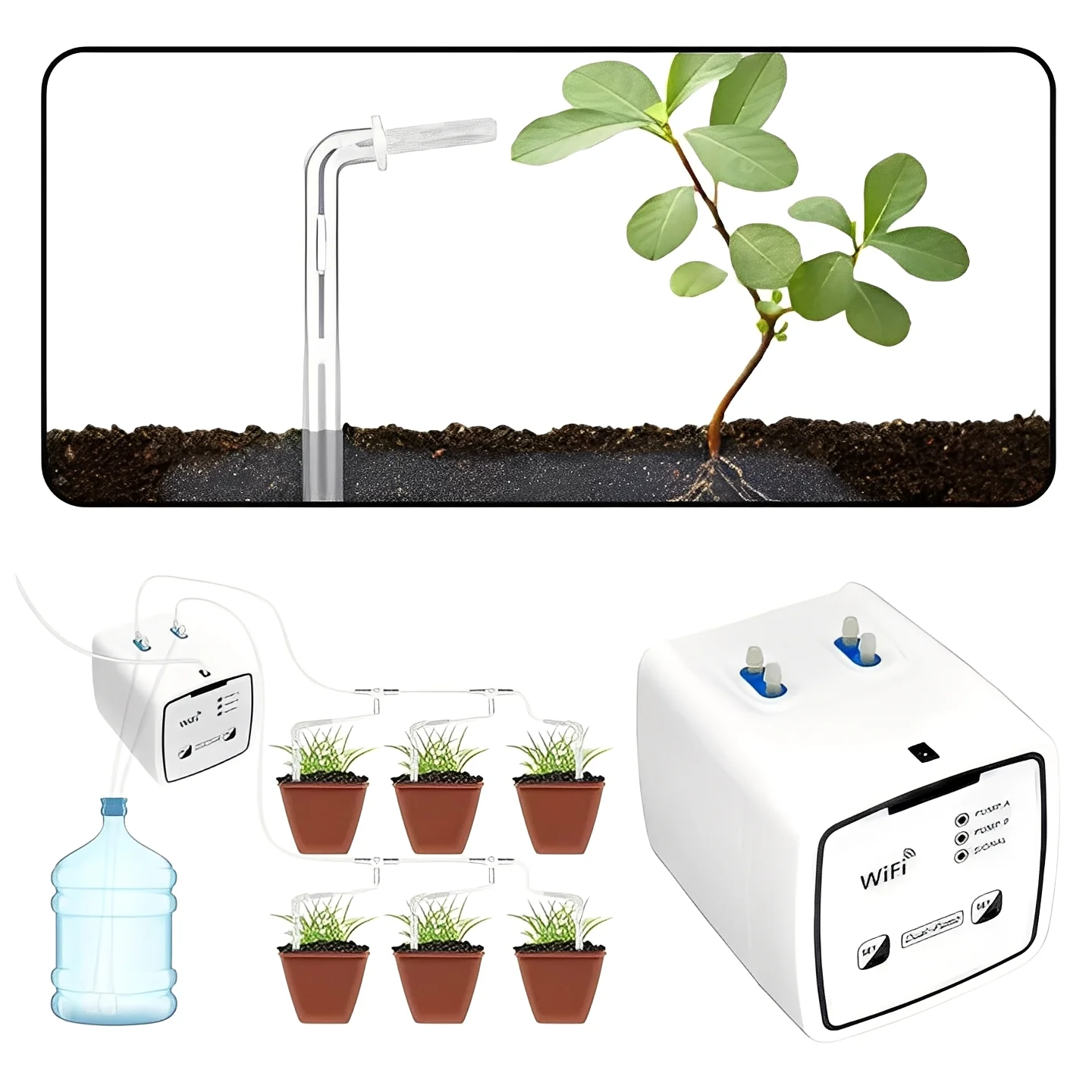 Plant Waterer with WiFi App Control and Drip System - Image 6