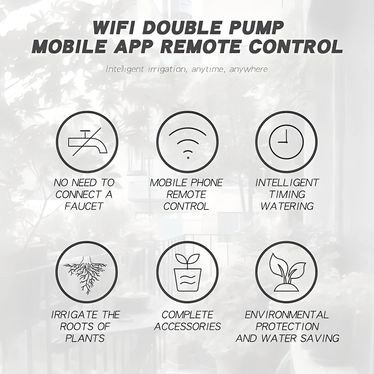 Plant Waterer with WiFi App Control and Drip System - Image 8