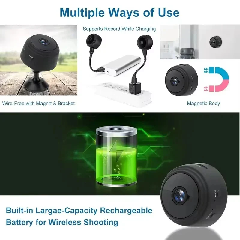 WiFi Indoor Camera with 1080p HD Video Recording - Image 5