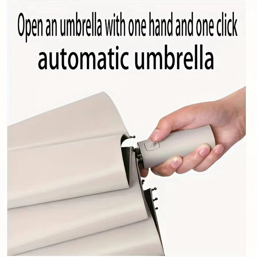 Foldable Umbrella with Large Grip Handle, 38 Inch Canopy - Image 10