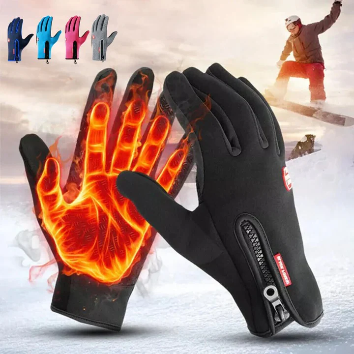 Unisex Winter Sports Gloves Heated and Thermal - Image 6