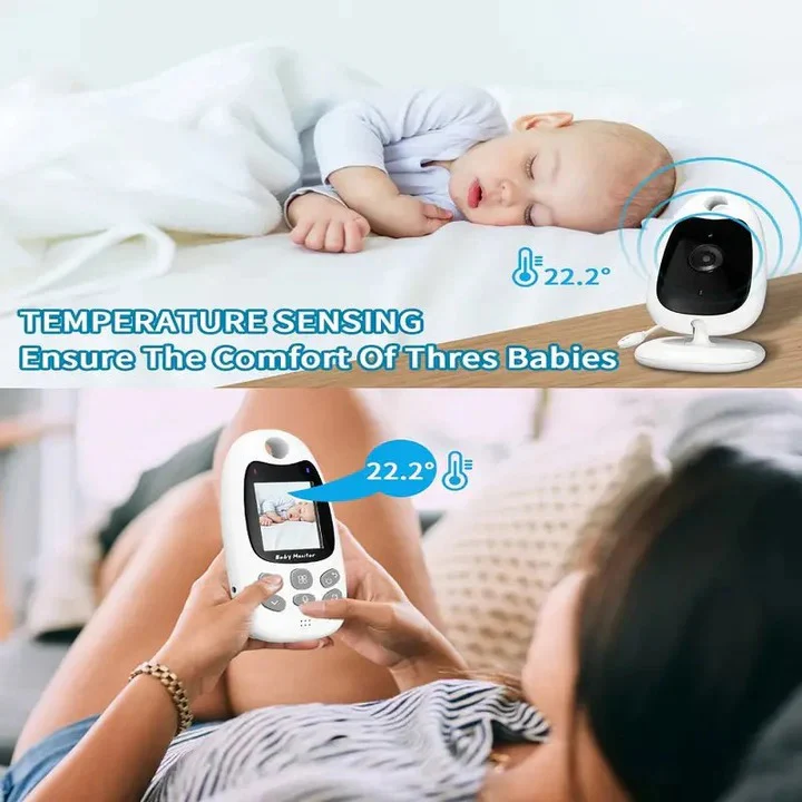 Portable Baby Monitor with Night Vision Camera and Two Way Audio - Image 5