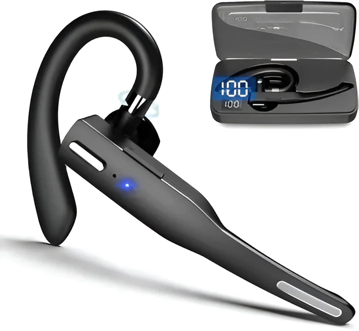 Bluetooth 5.1 Trucker Headset with Dual Mic Noise Cancelling - Image 4