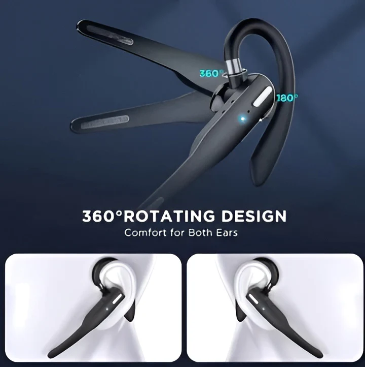 Bluetooth 5.1 Trucker Headset with Dual Mic Noise Cancelling - Image 5