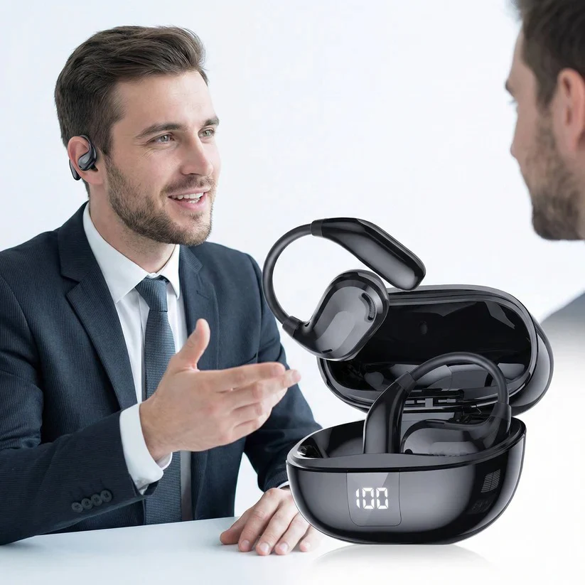 Bluetooth Translation Earbuds with Multi Language App Support and Charging Case - Image 6