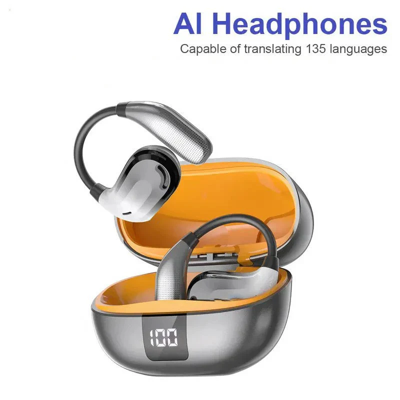 Bluetooth Translation Earbuds with Multi Language App Support and Charging Case - Image 8