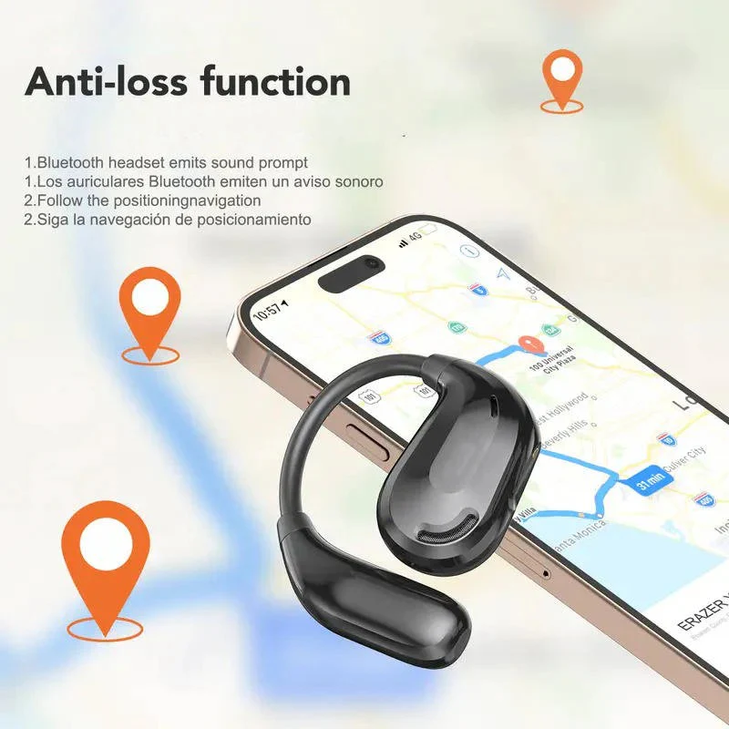 Bluetooth Translation Earbuds with Multi Language App Support and Charging Case - Image 9