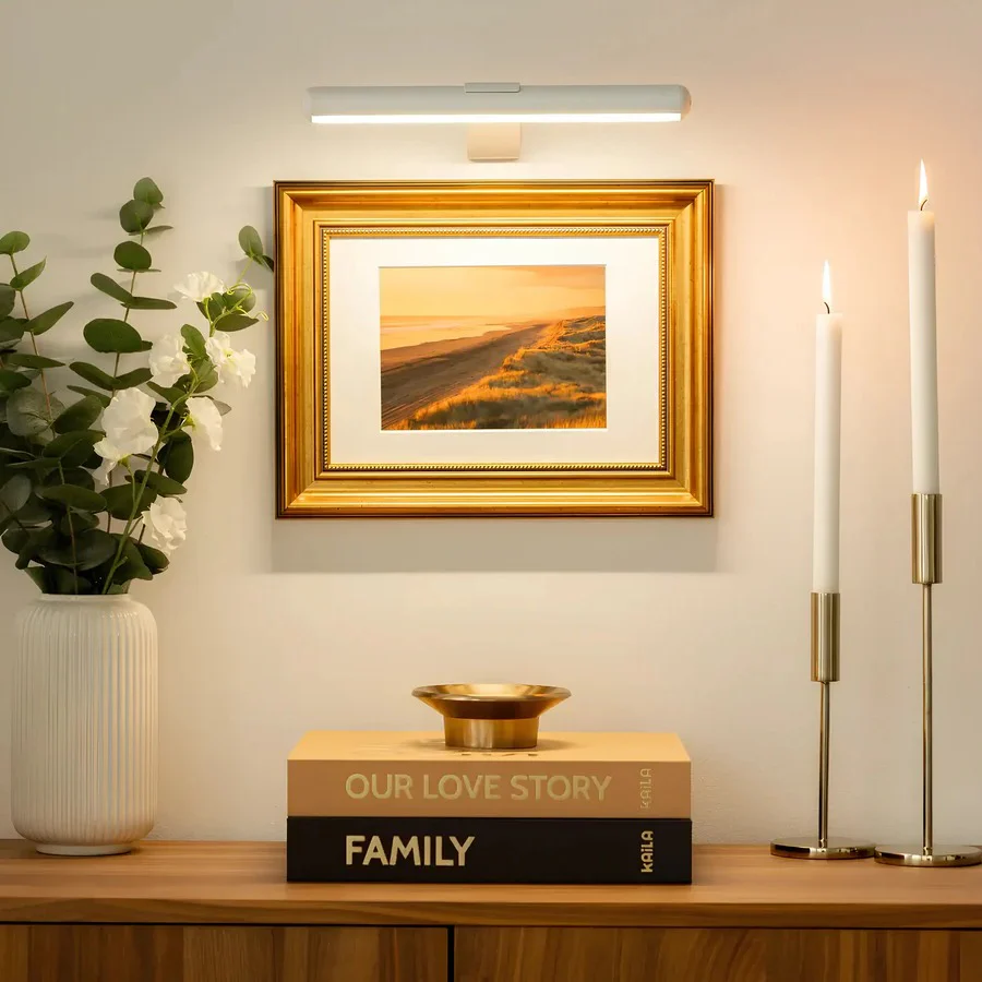 Wireless Rechargeable LED Wall Light for Artwork and Decor - Image 3