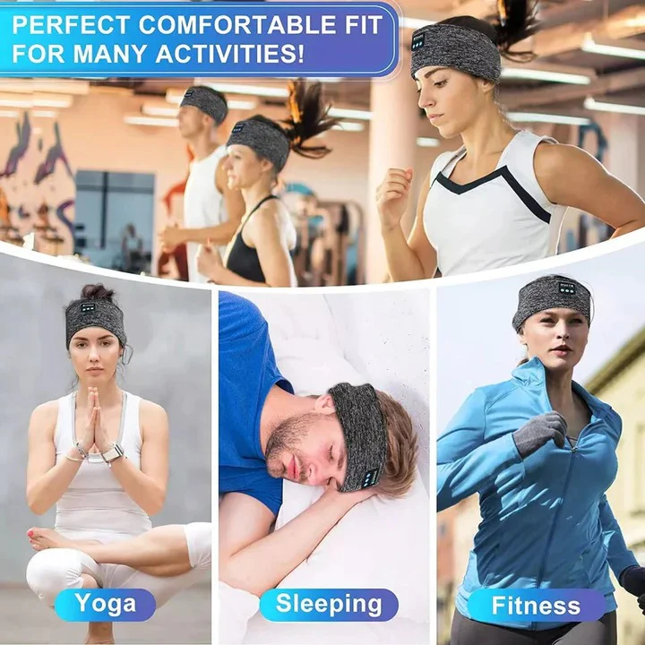 Wireless Sleep Headband and Sports Headphones for Workouts - Image 6