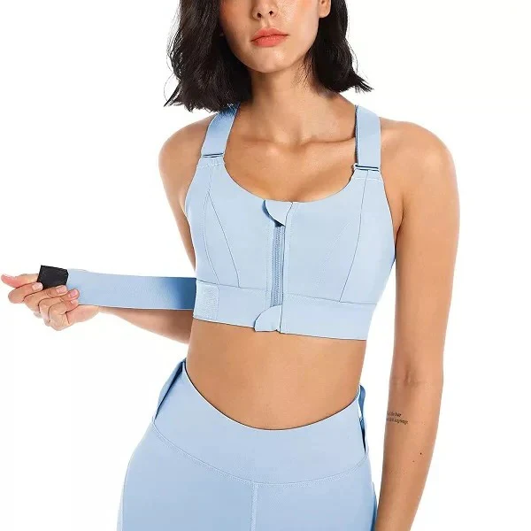 Women’s High Impact Sports Bra with Adjustable Straps - Image 4