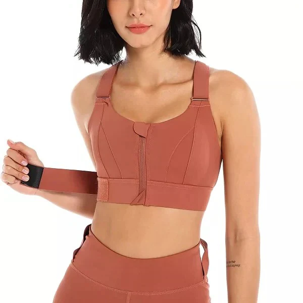 Women’s High Impact Sports Bra with Adjustable Straps - Image 6