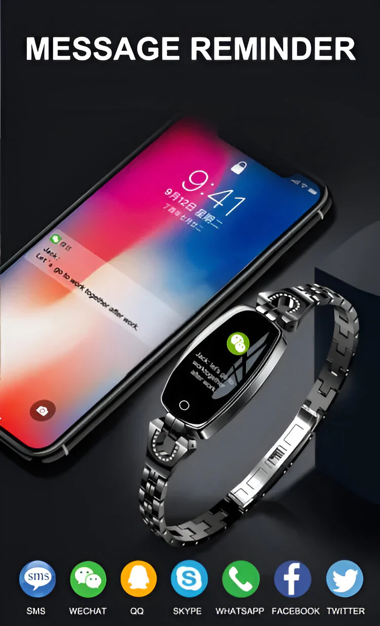 Women’s Smart Fitness Tracker with HR Monitoring - Image 7