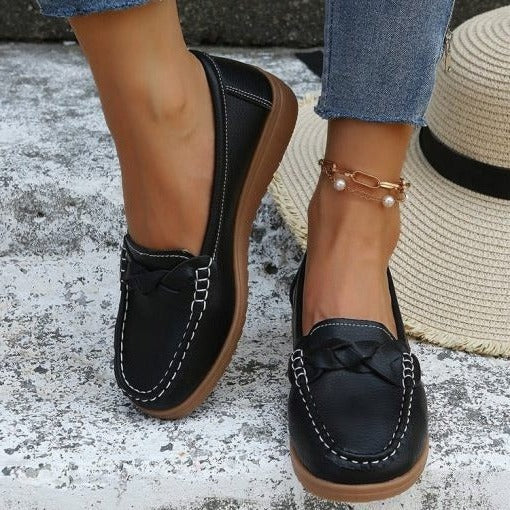 Women’s Slip-On Walking Loafers, Supportive Casual Shoes - Image 3