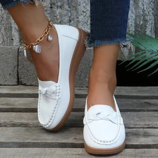 Women’s Slip-On Walking Loafers, Supportive Casual Shoes - Image 6