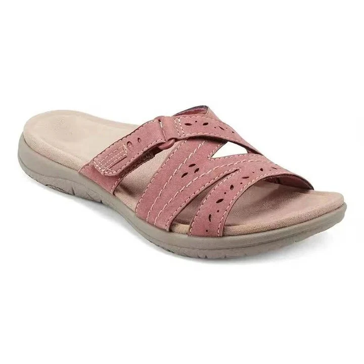Adjustable Women’s Slide Sandals with Open Toe Design - Image 3
