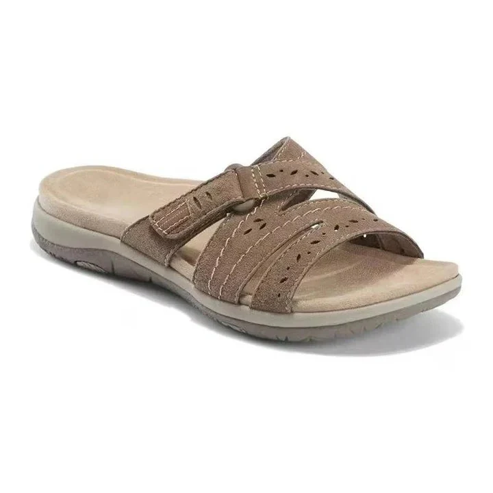 Adjustable Women’s Slide Sandals with Open Toe Design - Image 5