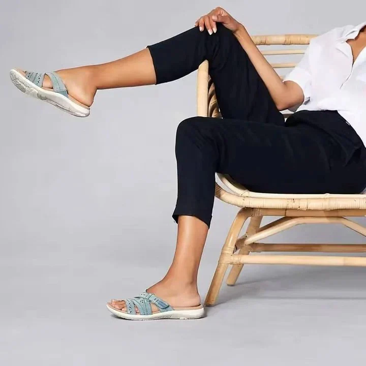 Adjustable Women’s Slide Sandals with Open Toe Design - Image 9