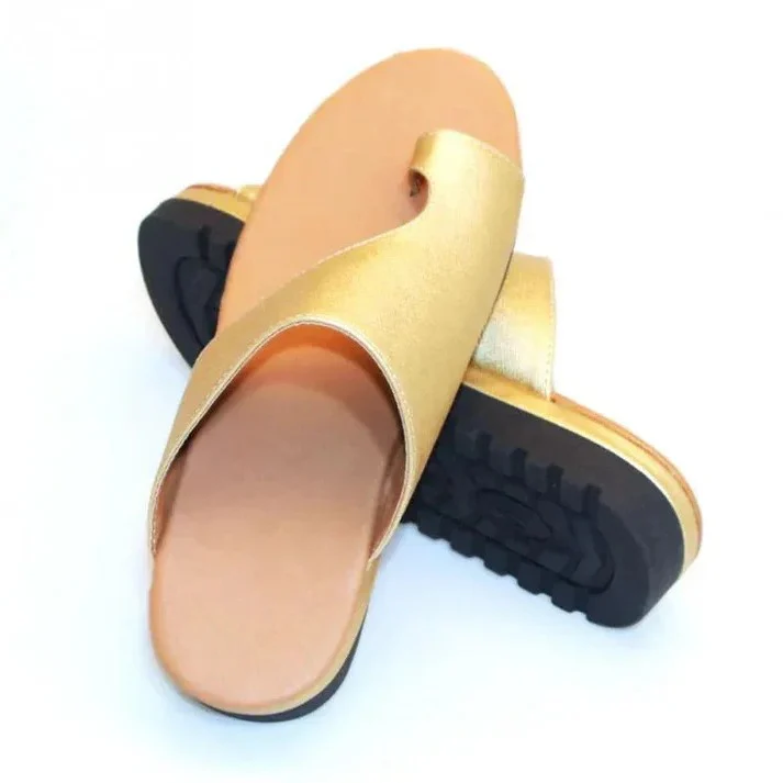 Women's Thick Sole Platform Sandals with Toe Ring Strap and Suede Upper Finish - Image 13