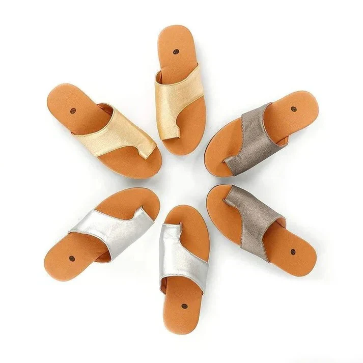 Women's Thick Sole Platform Sandals with Toe Ring Strap and Suede Upper Finish - Image 17