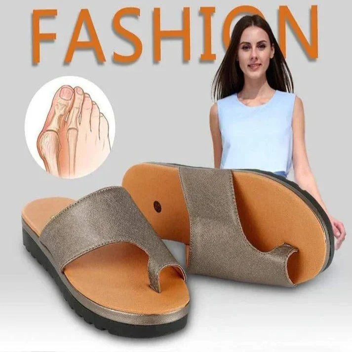 Women's Thick Sole Platform Sandals with Toe Ring Strap and Suede Upper Finish - Image 21