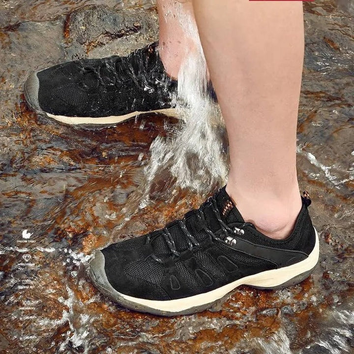 Women's Waterproof Hiking Shoes with All Terrain Traction - Image 13