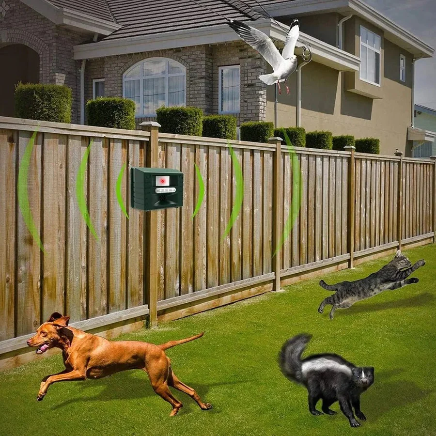 Woodpecker Ultrasonic Repeller for Effective Bird Control - Image 5