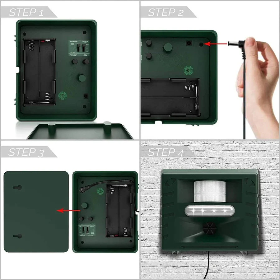 Woodpecker Ultrasonic Repeller for Effective Bird Control - Image 6