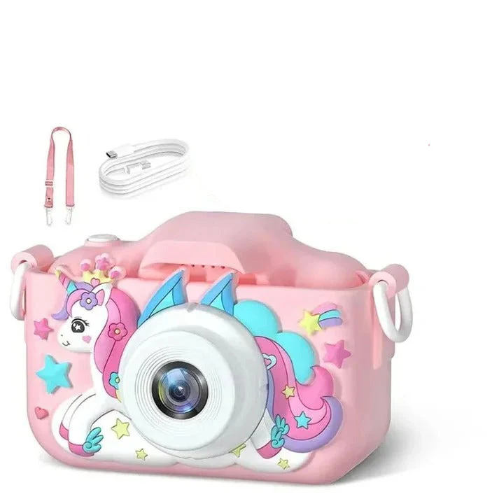 Kids Digital Camera with Dual Lens and Rechargeable Battery - Image 2